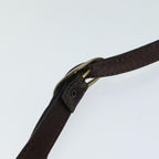 FENDI Zucca Canvas Shoulder Bag Brown Black77742