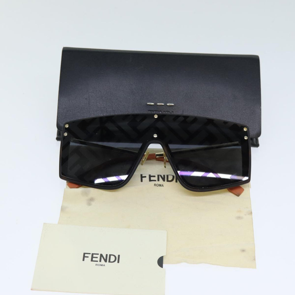 FENDI Zucca Canvas Sunglasses Black77748