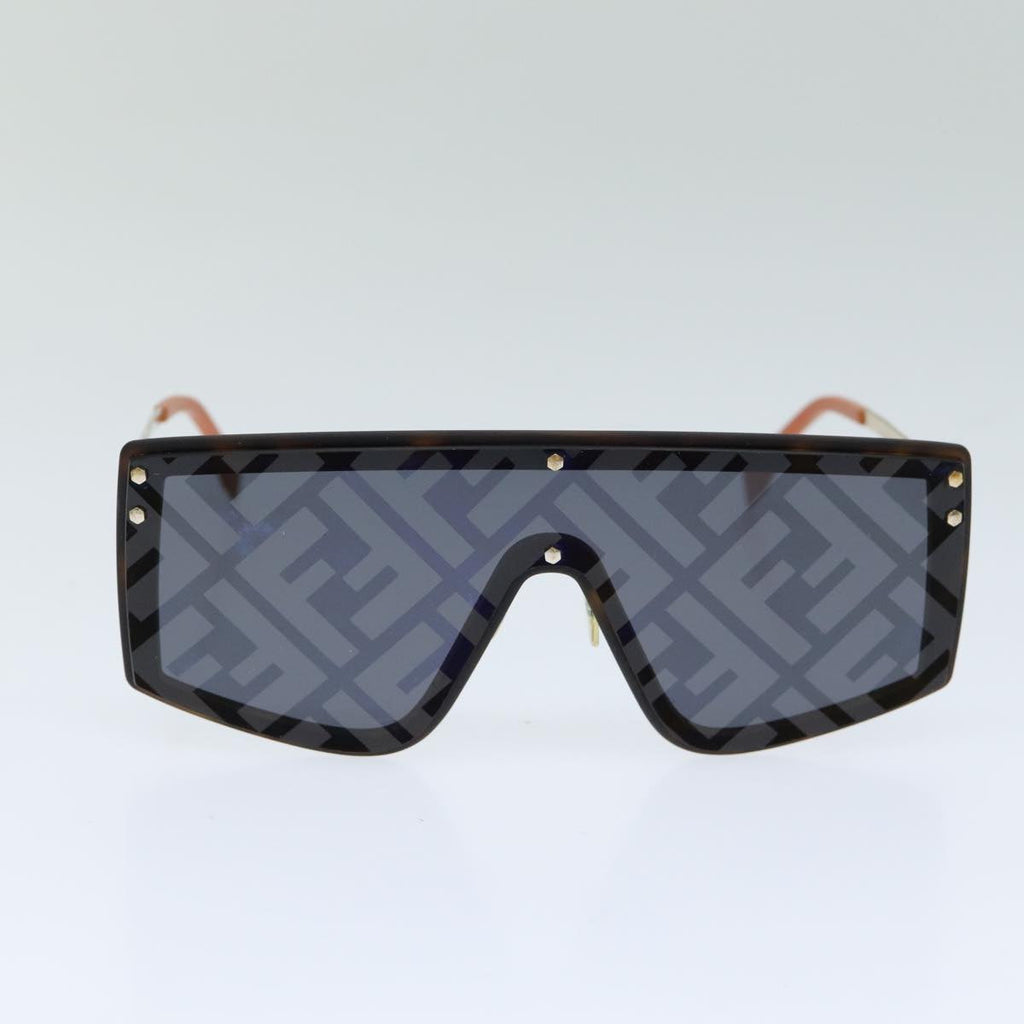 FENDI Zucca Canvas Sunglasses Black77748