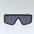 FENDI Zucca Canvas Sunglasses Black77748