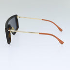 FENDI Zucca Canvas Sunglasses Black77748