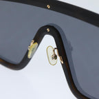 FENDI Zucca Canvas Sunglasses Black77748
