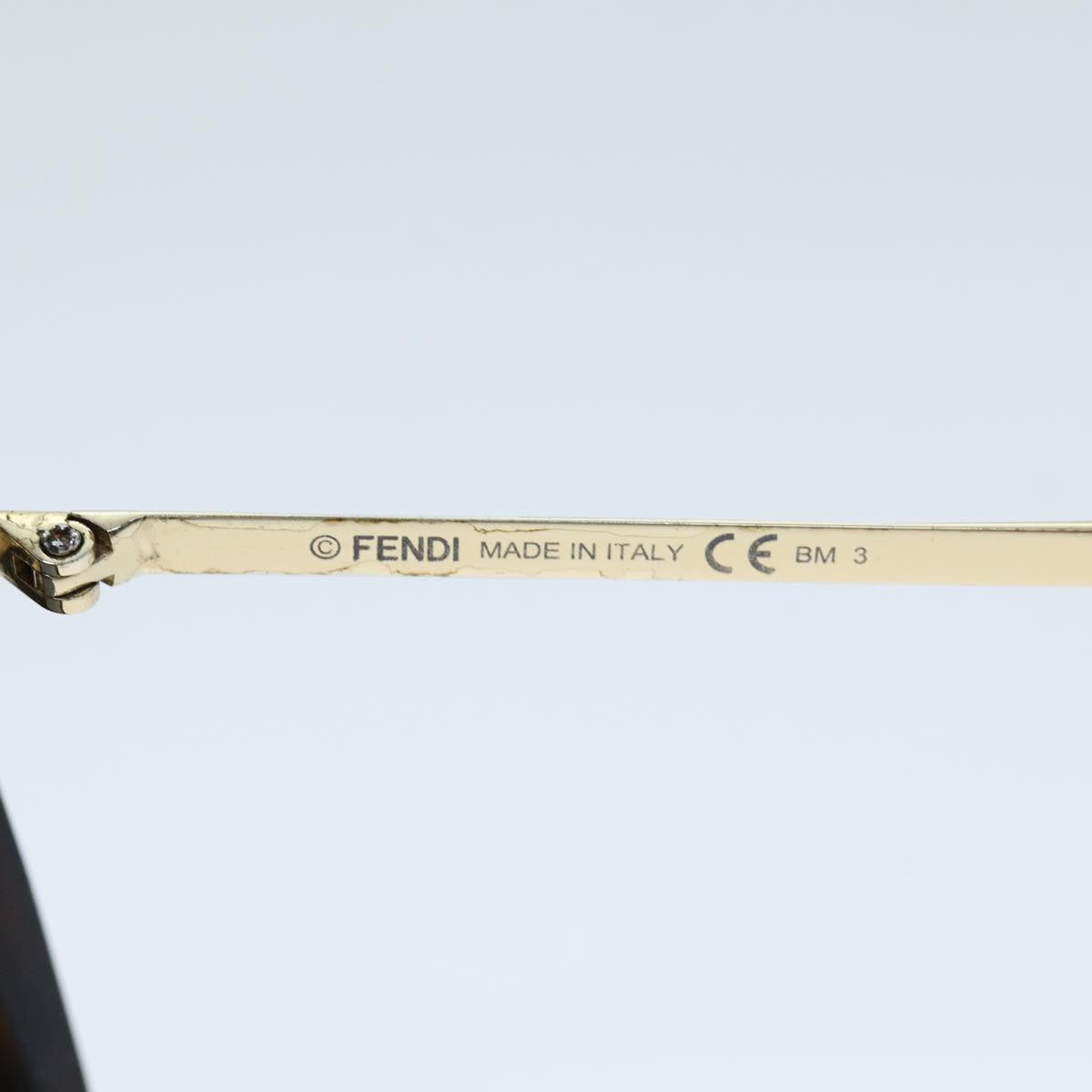 FENDI Zucca Canvas Sunglasses Black77748