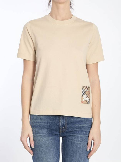 Burberry Check label t-shirt
