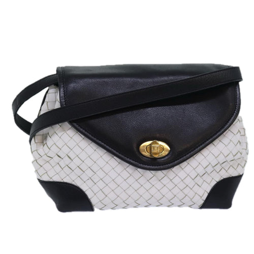 CELINE Shoulder Bag Leather Whe  77807