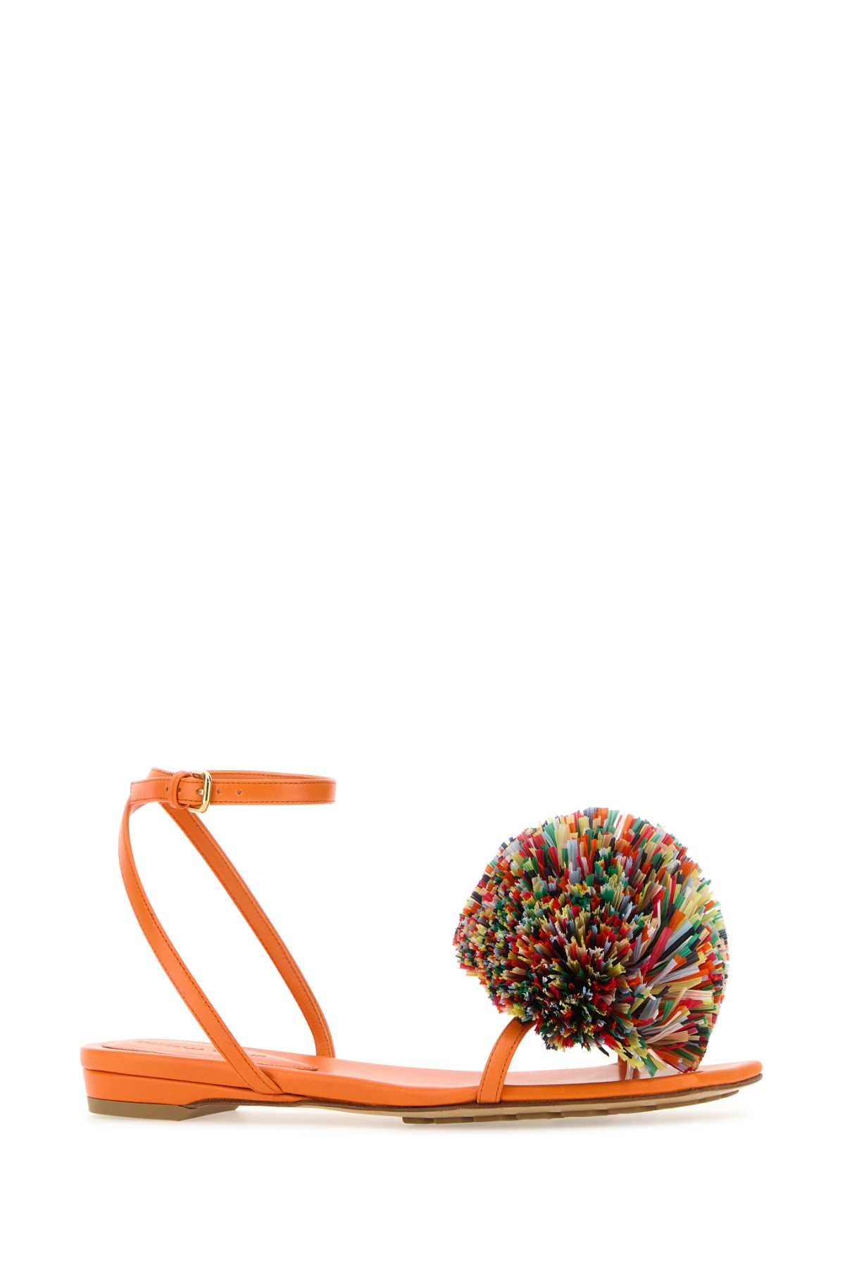 BOTTEGA VENETA Leather Adam Sandals for Women - SS24 Collection