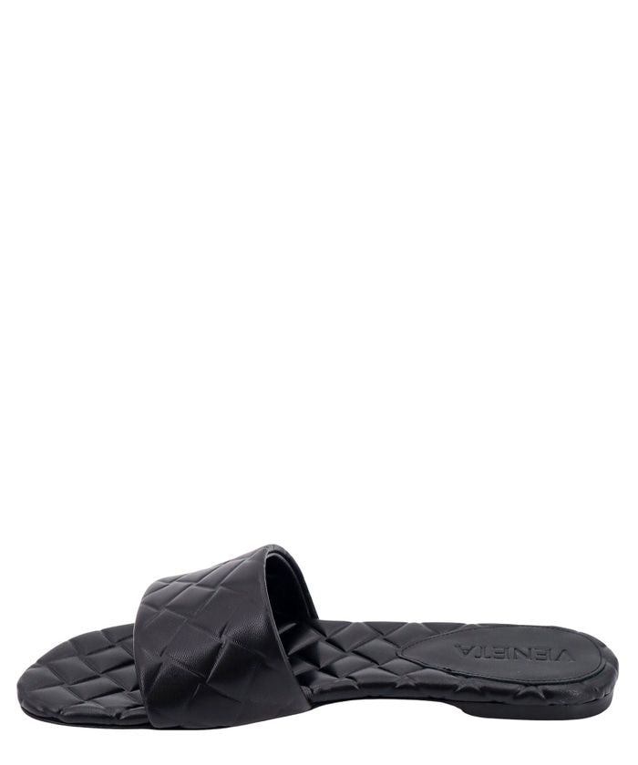 BOTTEGA VENETA Leather Ballerina Style Slippers for Women
