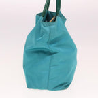 PRADA Shoulder Bag Nylon Turquoise Blue 77836