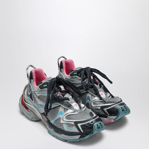 Balenciaga Runner 2.0 Grey/Blue/Pink Sneaker Men