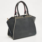 Fendi Black Leather Petite 3Jours Tote