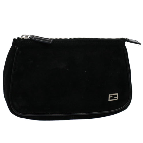 Fendi  Suede Clutch Bag ()