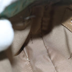 FENDI Zucchino Canvas Mamma Baguette Hand Bag Light Blue78229