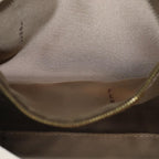 FENDI Zucchino Canvas Mamma Baguette Hand Bag Light Blue78229