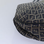 FENDI Zucchino Canvas Hand Bag Navy78277