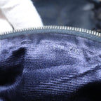 FENDI Zucchino Canvas Hand Bag Navy78277