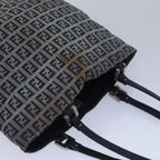 FENDI Zucchino Canvas Hand Bag Navy78277