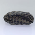 FENDI Zucchino Canvas Hand Bag Navy78277