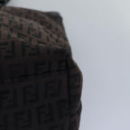 FENDI Zucca Canvas Tote Bag Brown Black78278