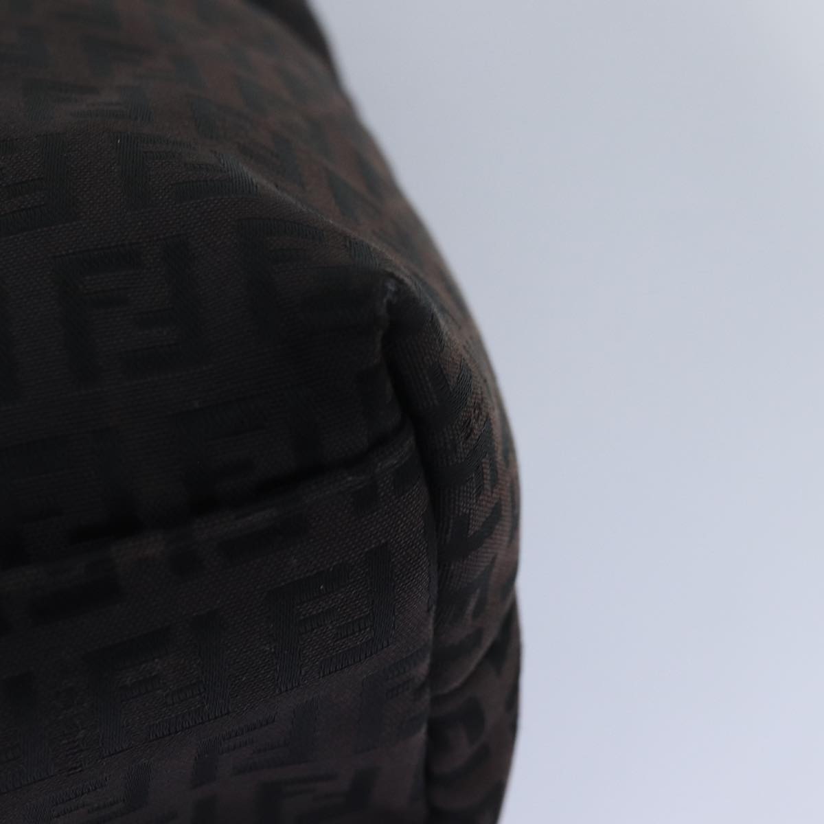 FENDI Zucca Canvas Tote Bag Brown Black78278