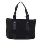 FENDI Zucca Canvas Tote Bag Brown Black78278