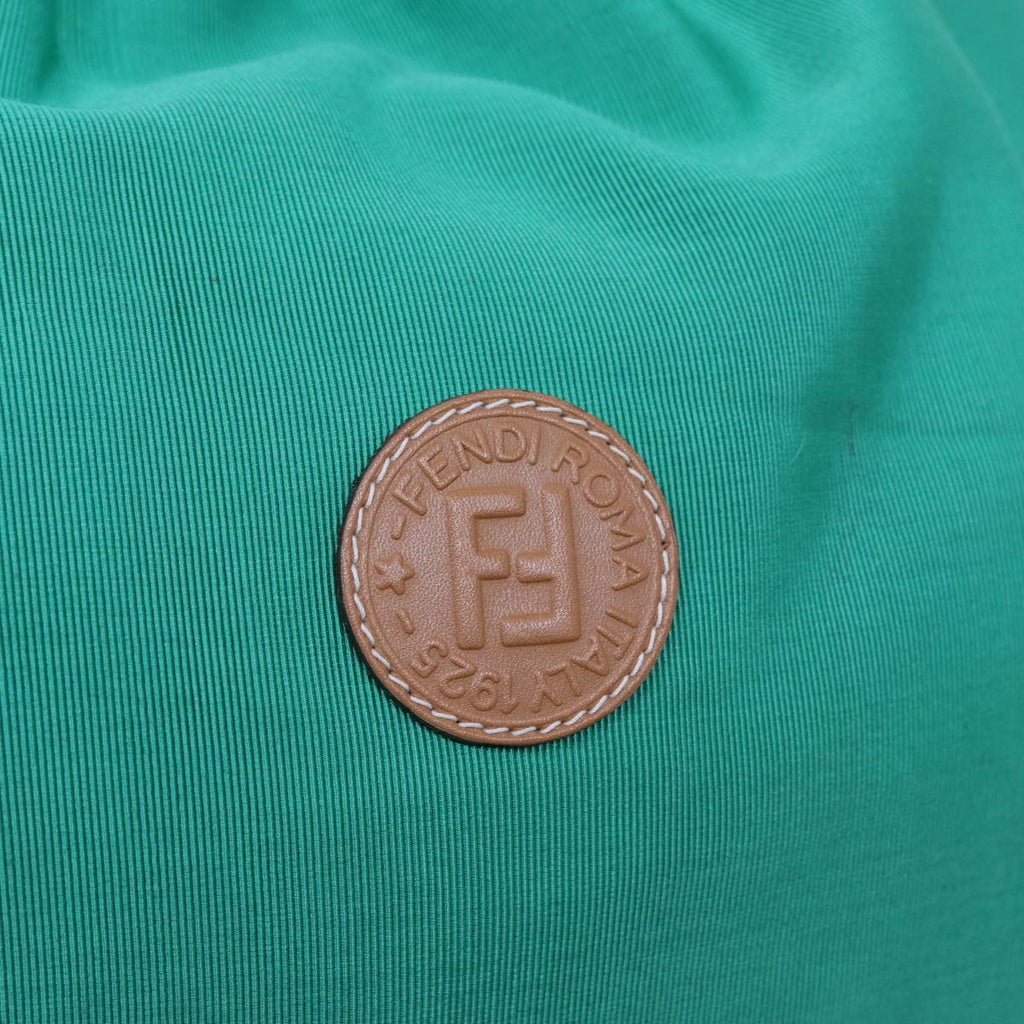 FENDI Purse Tote Bag Nylon Green78279
