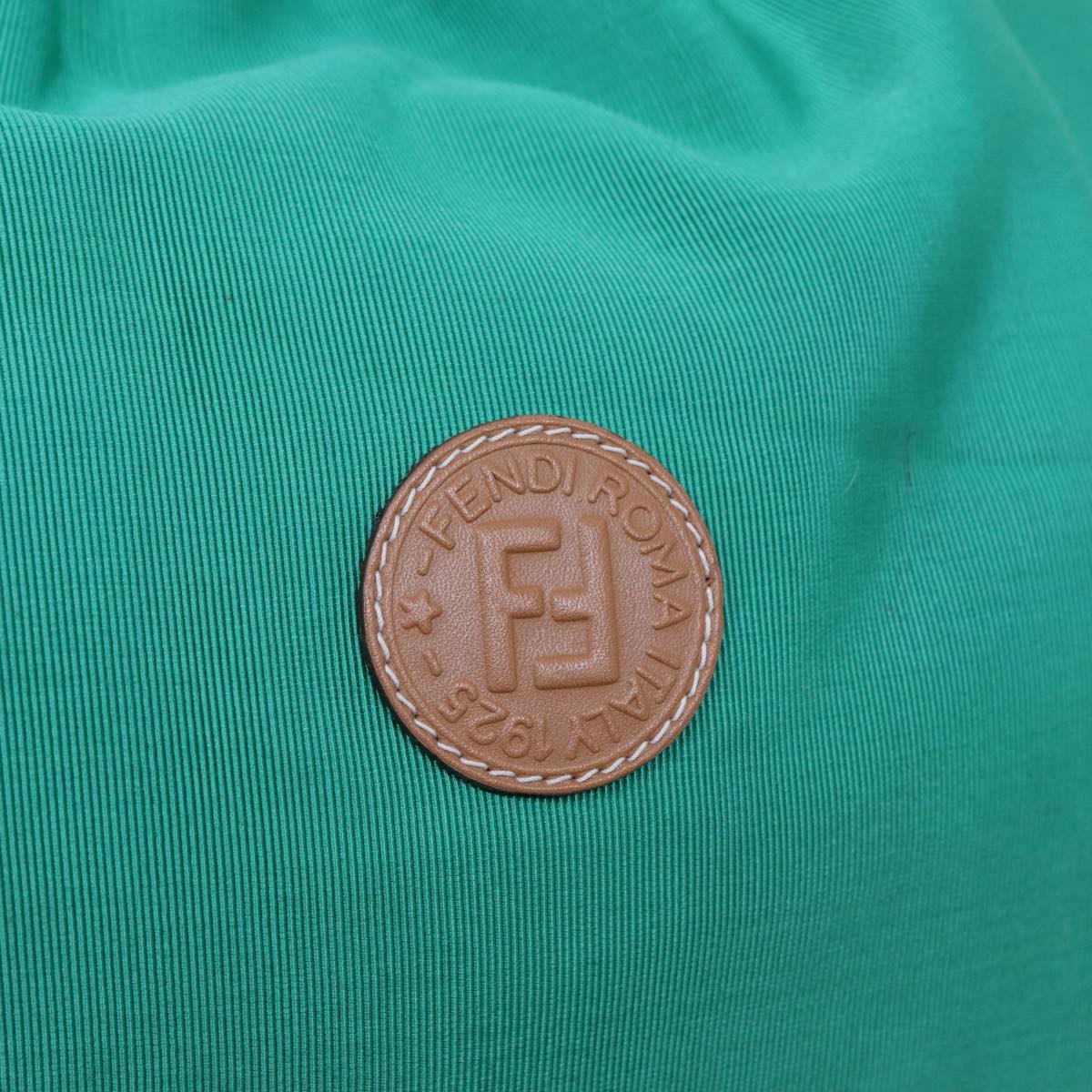 FENDI Purse Tote Bag Nylon Green78279