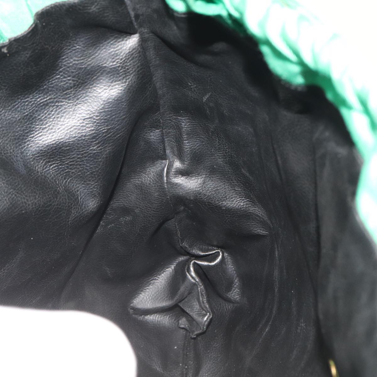 FENDI Purse Tote Bag Nylon Green78279