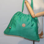 FENDI Purse Tote Bag Nylon Green78279