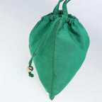 FENDI Purse Tote Bag Nylon Green78279