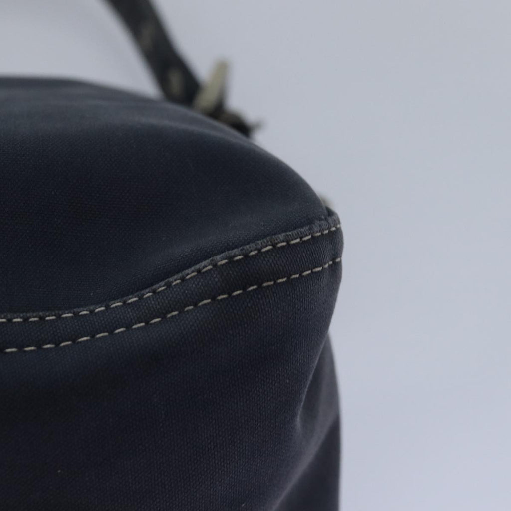 FENDI Mamma Baguette Shoulder Bag Canvas Gray78396