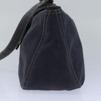 FENDI Mamma Baguette Shoulder Bag Canvas Gray78396