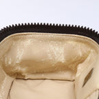 FENDI Zucca Canvas Vanity Pouch Brown Black78406