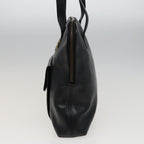CELINE Shoulder Bag Leather Black  78547