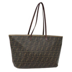 FENDI Zucca Canvas Tote Bag Brown Gold78561