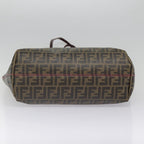 FENDI Zucca Canvas Tote Bag Brown Gold78561