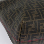 FENDI Zucca Canvas Tote Bag Brown Gold78561