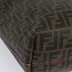 FENDI Zucca Canvas Tote Bag Brown Gold78561