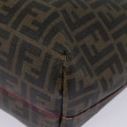 FENDI Zucca Canvas Tote Bag Brown Gold78561