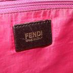 FENDI Zucca Canvas Tote Bag Brown Gold78561