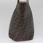 FENDI Zucca Canvas Tote Bag Brown Gold78561