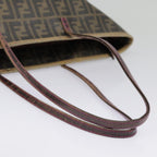 FENDI Zucca Canvas Tote Bag Brown Gold78561