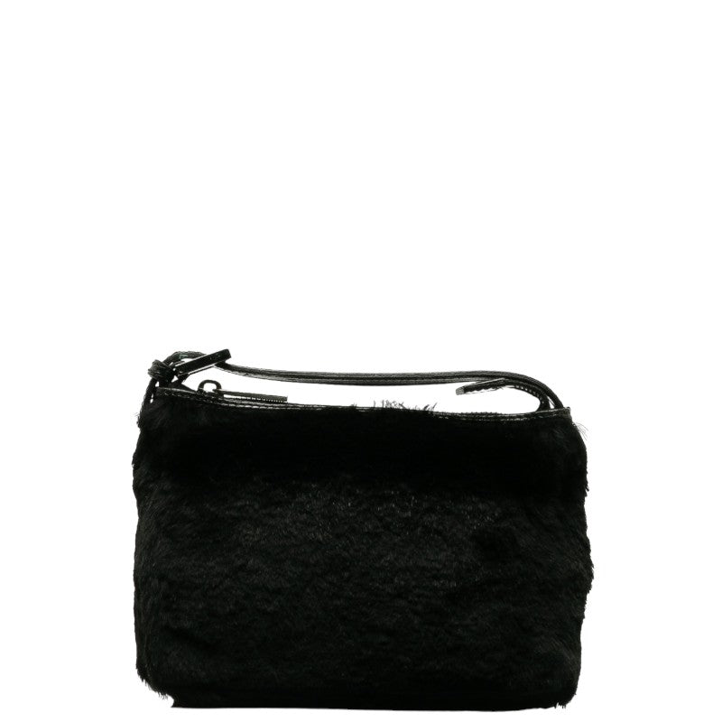 Fendi Mini Handbags Porch 8N0001 Black Per Lady Fendi