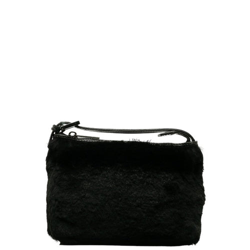 Fendi Mini Handbags Porch 8N0001 Black Per Lady Fendi