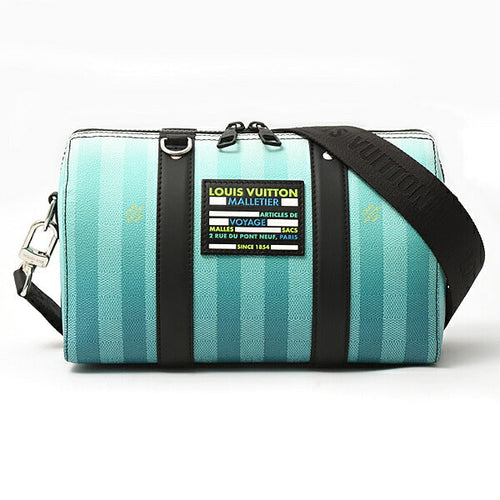 Louis Vuitton City Keepall Damier Stripe Shoulder Bag
