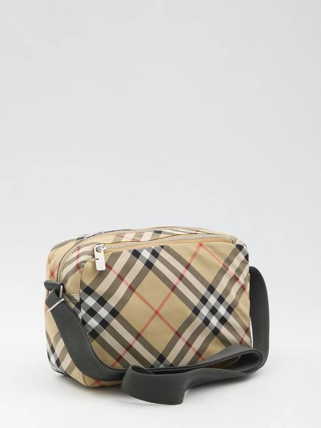 Burberry Vintage Check Messenger Bag Beige