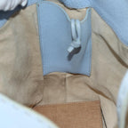 FENDI Celeria Tote Bag Leather Blue78824