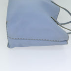 FENDI Celeria Tote Bag Leather Blue78824