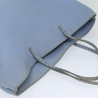 FENDI Celeria Tote Bag Leather Blue78824