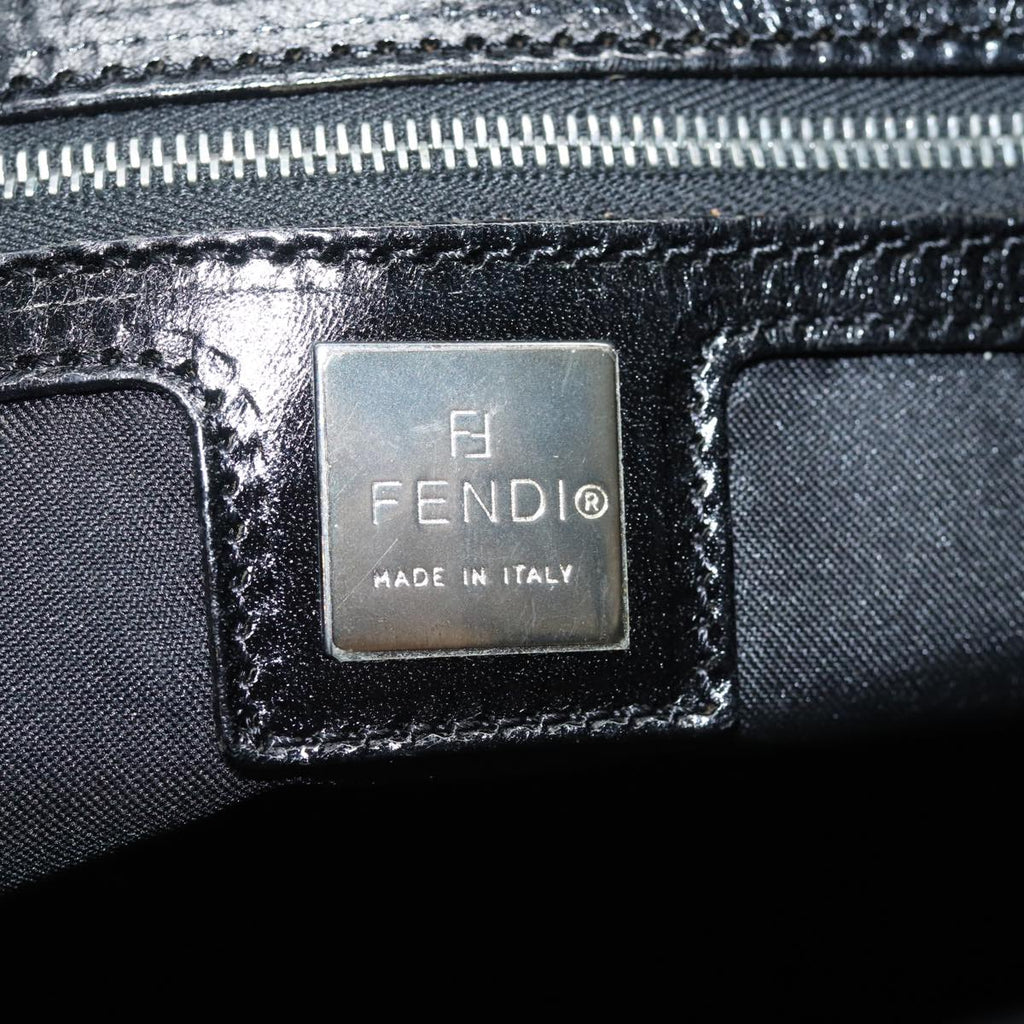 FENDI Zucca Canvas Tote Bag Black78825