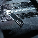 FENDI Zucca Canvas Tote Bag Black78825